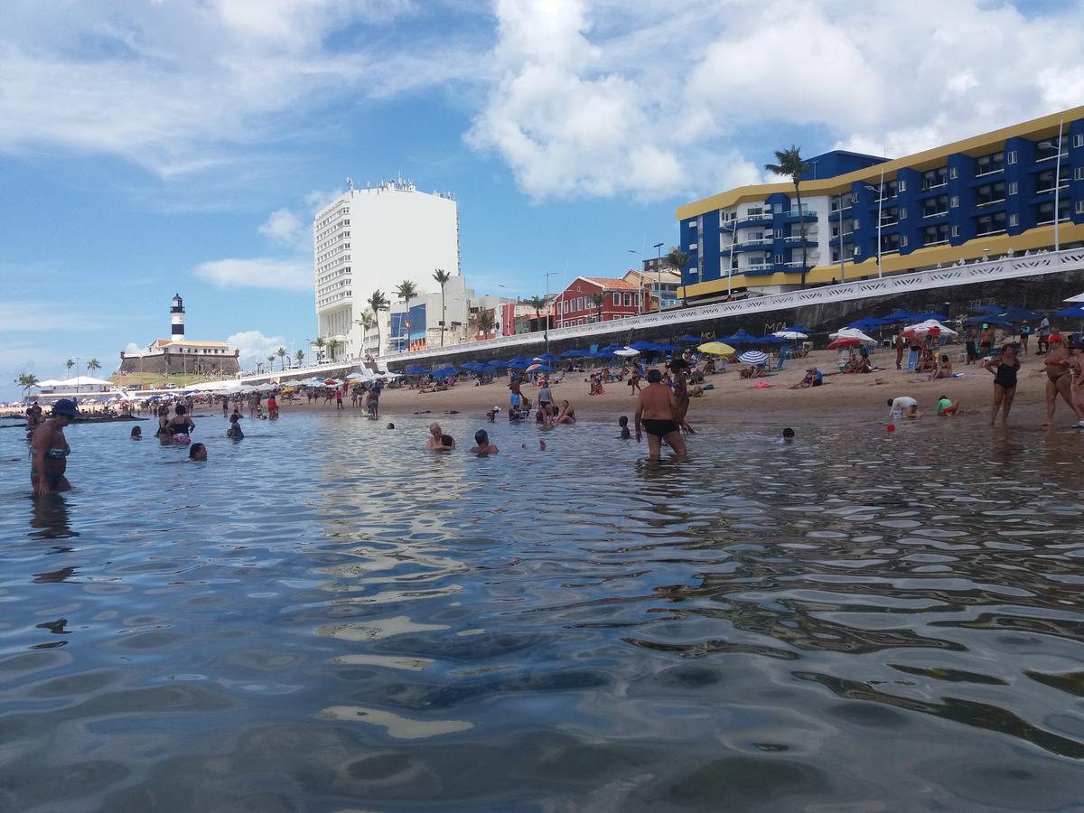 Apart-Hotel Na Praia Do Farol Da Barra Salvador Eksteriør bilde