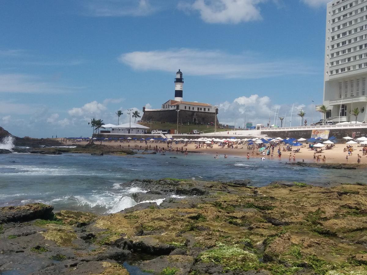 Apart-Hotel Na Praia Do Farol Da Barra Salvador Eksteriør bilde